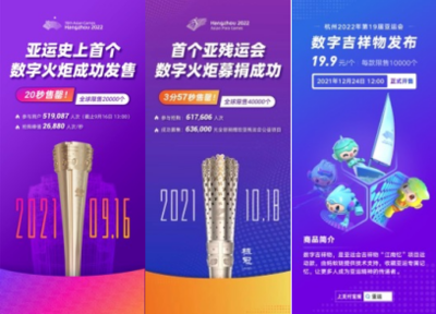 亞運(yùn)在中國 數(shù)字特許商品上線，珍藏賽事中的中國故事