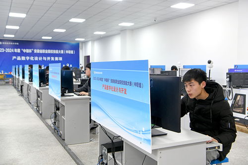 安徽淮南中職學(xué)生賽技能 軟件開發(fā)展才華，職業(yè)教育育新苗